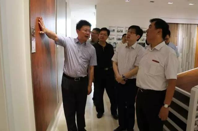 江蘇省工商局楊衛東副局長來大亞集團調研考察